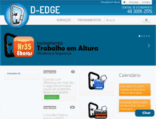 Tablet Screenshot of dedgevertical.com.br